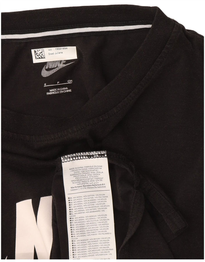 Camiseta Nike Masculina Graphic Top Pequeno Modal Preto