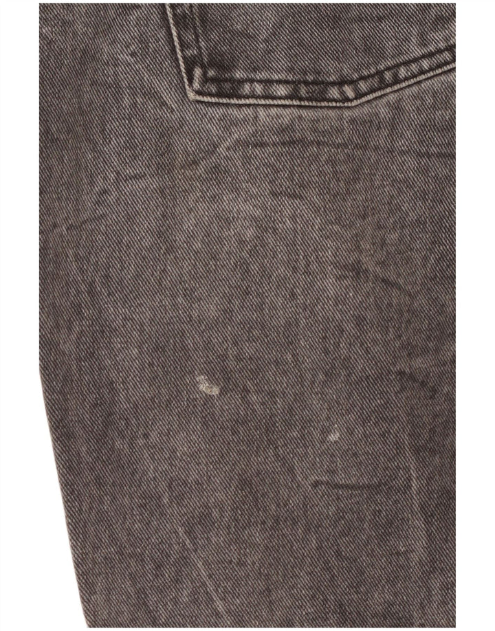 Jeans retos masculinos Superdry W32 L28 algodão cinza