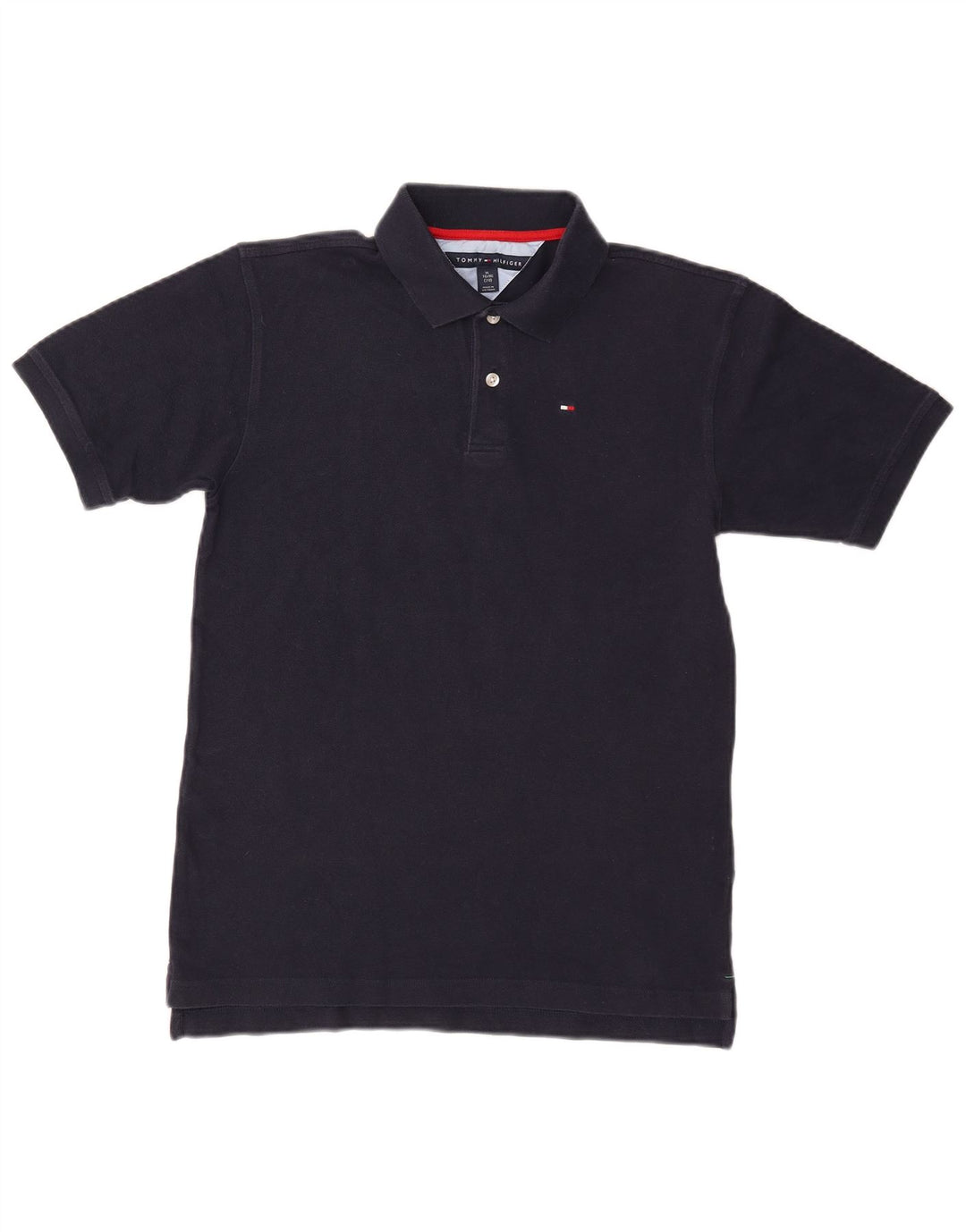 Polo TOMMY HILFIGER Menino 15-16 Anos XL Azul Marinho Algodão