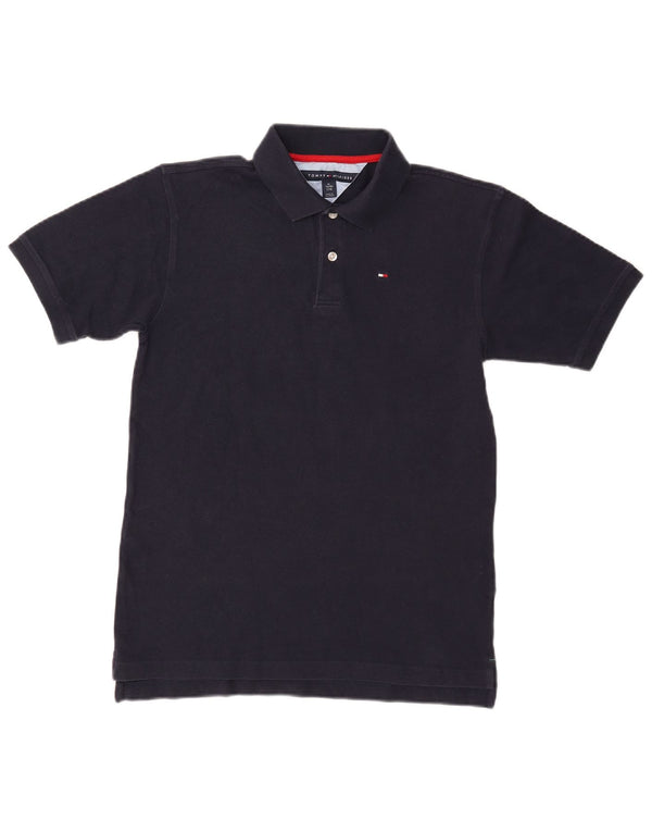 Polo TOMMY HILFIGER Menino 15-16 Anos XL Azul Marinho Algodão