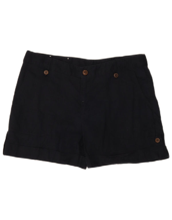 Shorts Chino Feminino Patagonia US 8 Médio W30 Algodão Azul Marinho