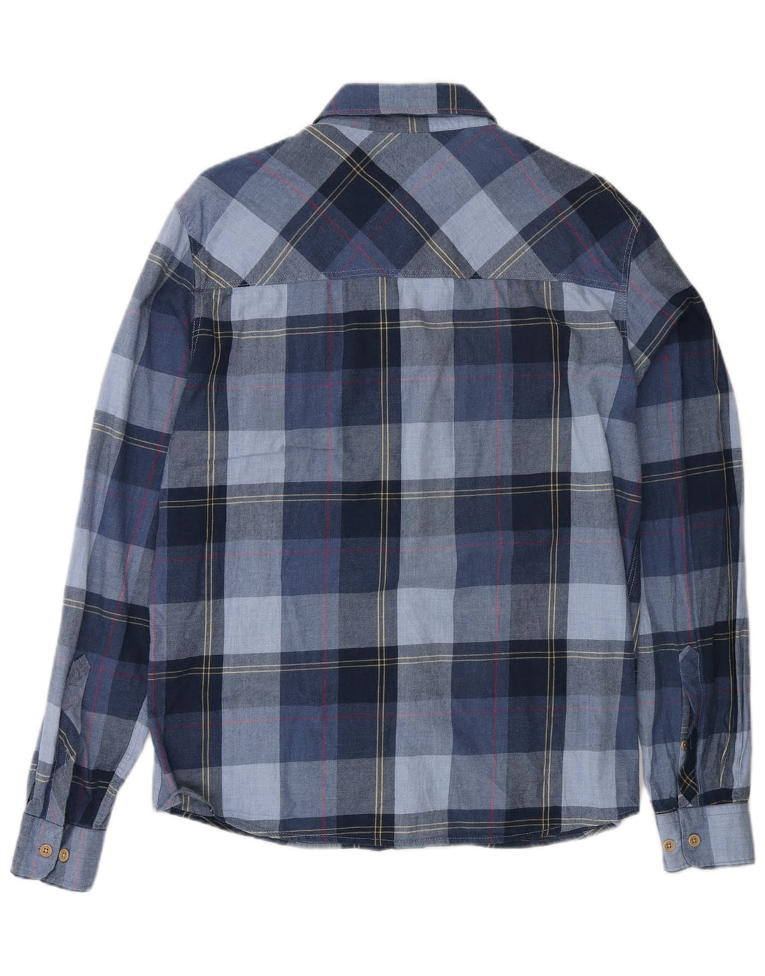 Camisa masculina de flanela MONTURA xadrez azul marinho médio