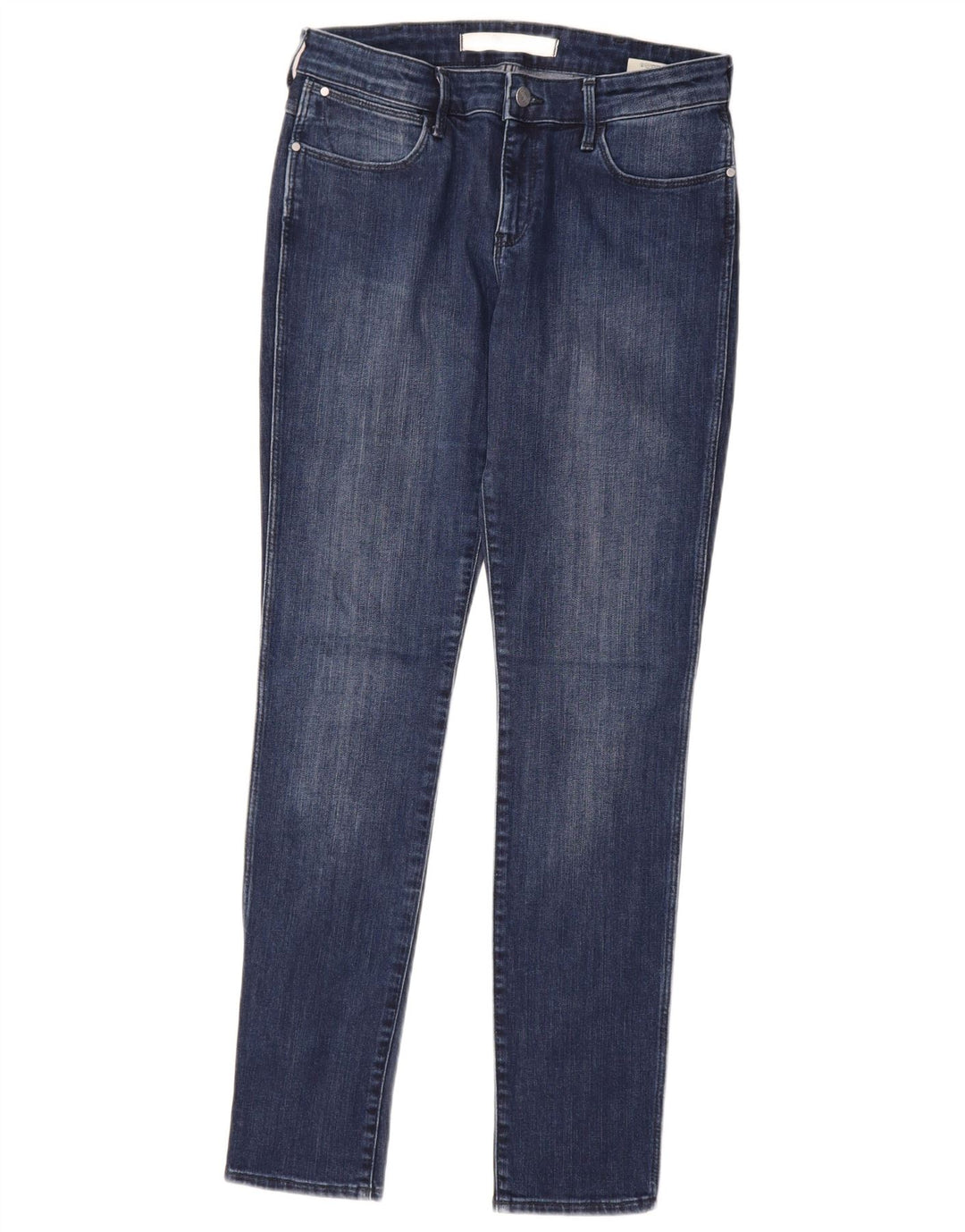 Wrangler feminino Corynn Slim Jeans W29 L32 azul marinho algodão