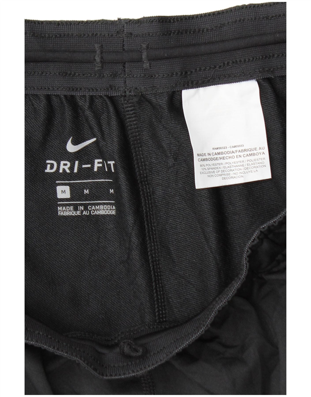 Calça Nike Masculina Dri Fit Treino Médio Preto Poliéster