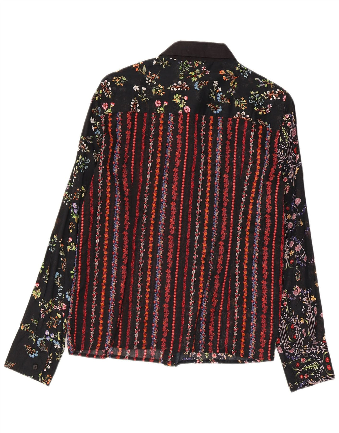 Camisa Desigual Mulher UK 14 Médio Multicolorido Floral