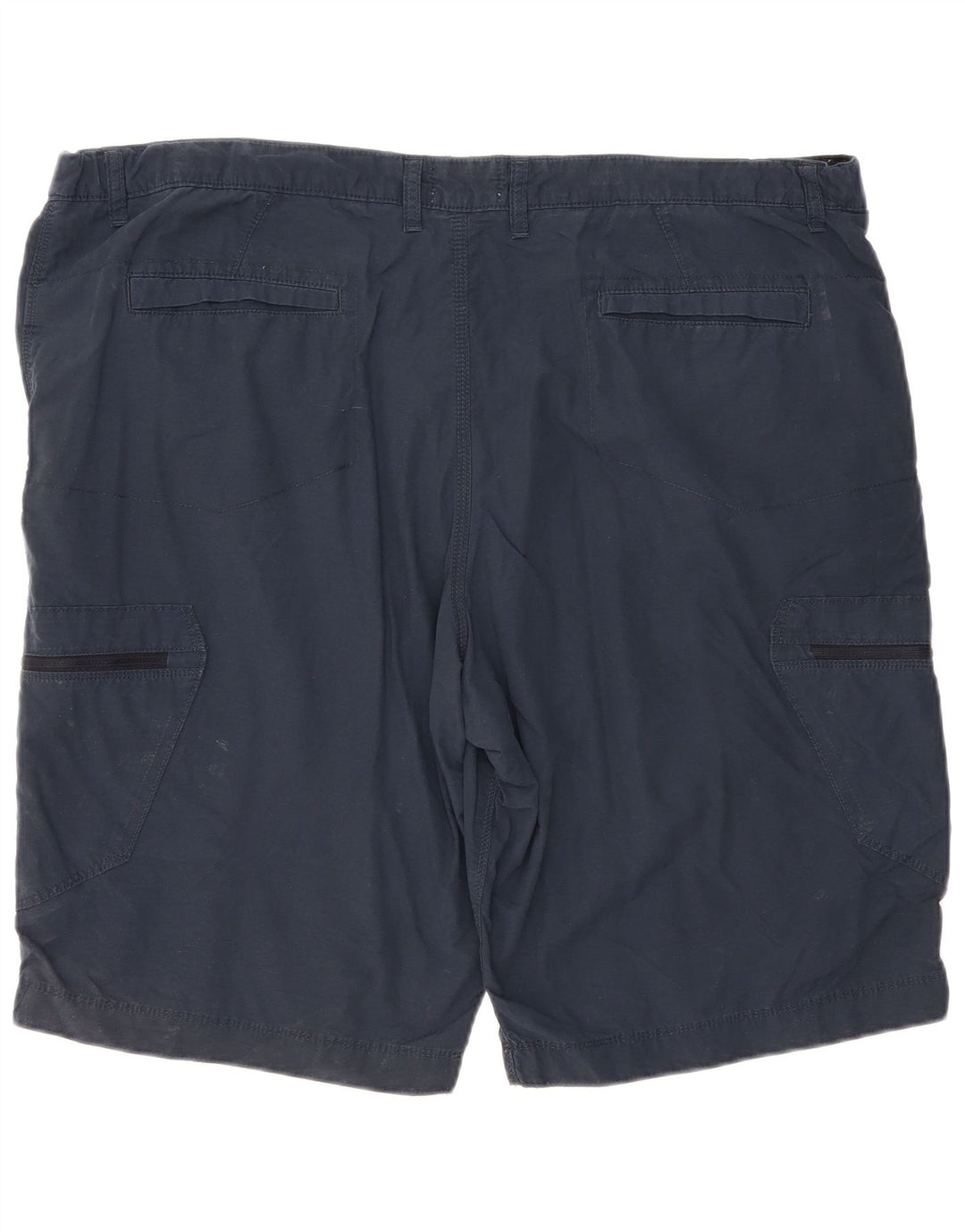 Shorts cargo masculino Marks & Spencer W44 2XL algodão azul marinho