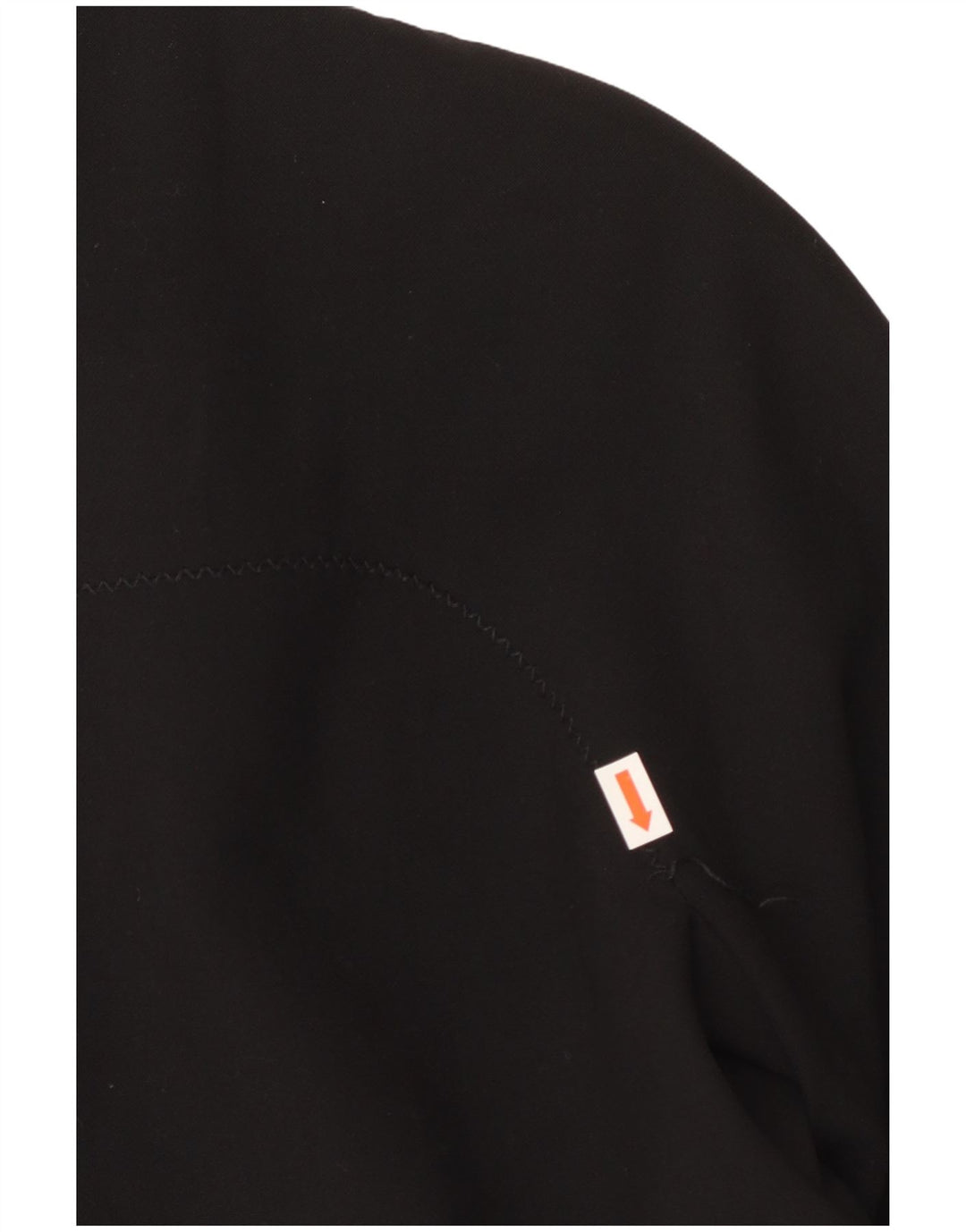 Jaqueta blazer feminina VINTAGE UK 10 poliéster preto pequeno