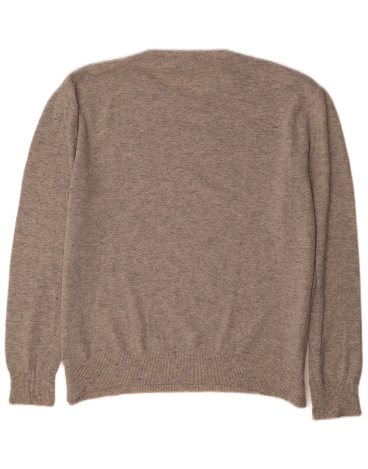 Suéter masculino Kappa com gola redonda XL lã cinza