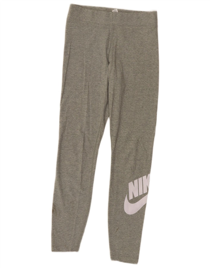 Leggings femininas Nike Graphic UK 12 médio cinza algodão