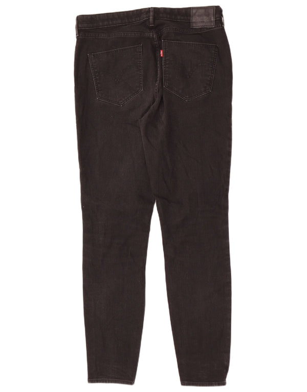 Calça Jeans Levis Masculina 721 High Rise Skinny W31 L32 Algodão Preto