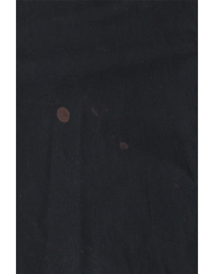 TIMBERLAND Mens Slim Fit Shirt Medium Navy Blue Cotton Vintage Timberland and Second-Hand Timberland from Messina Hembry 