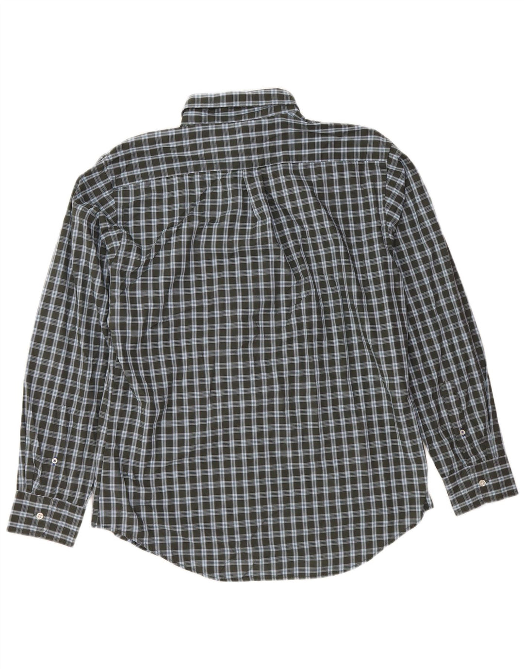 Camisa masculina IZOD grande cáqui algodão guingão
