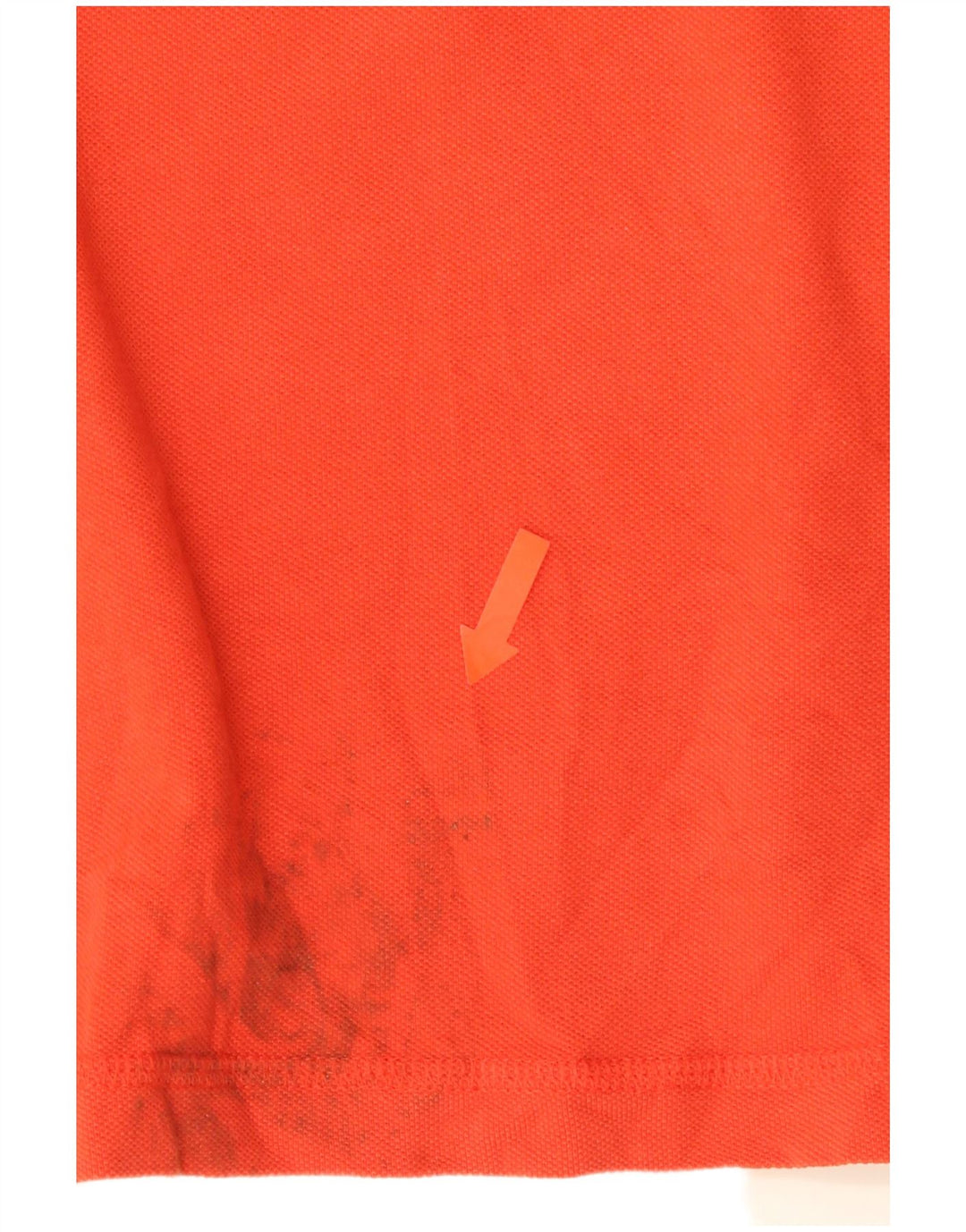 Camisa polo masculina gráfica DKNY 2XL algodão laranja