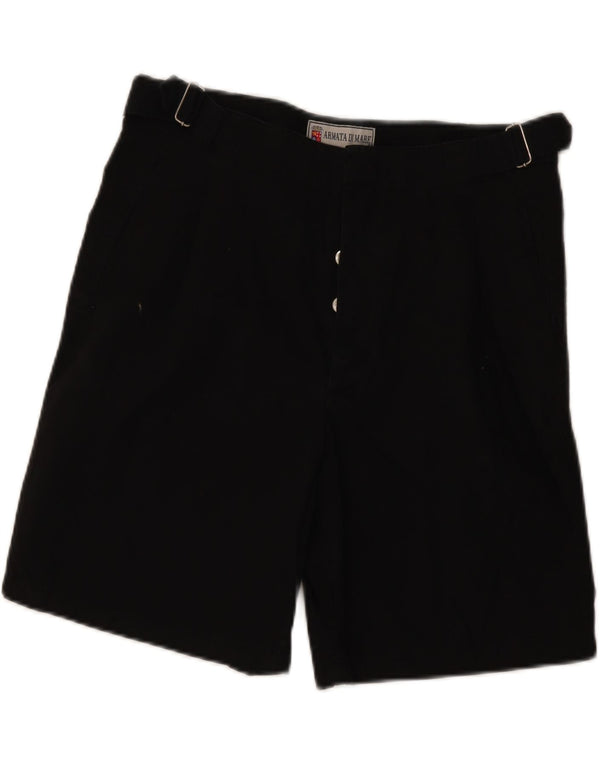 Shorts casuais masculinos Armata Di Mare IT 52 XL W32 preto