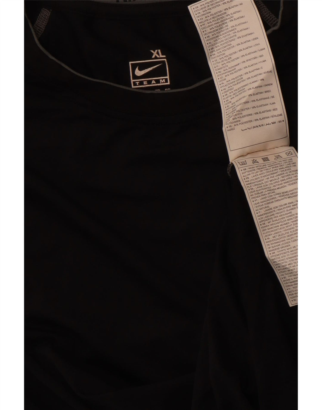 Colete feminino NIKE UK 18 XL preto poliéster