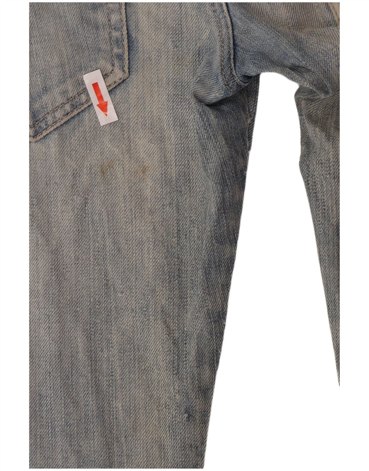 Jeans retos femininos Armani W26 L34 azul