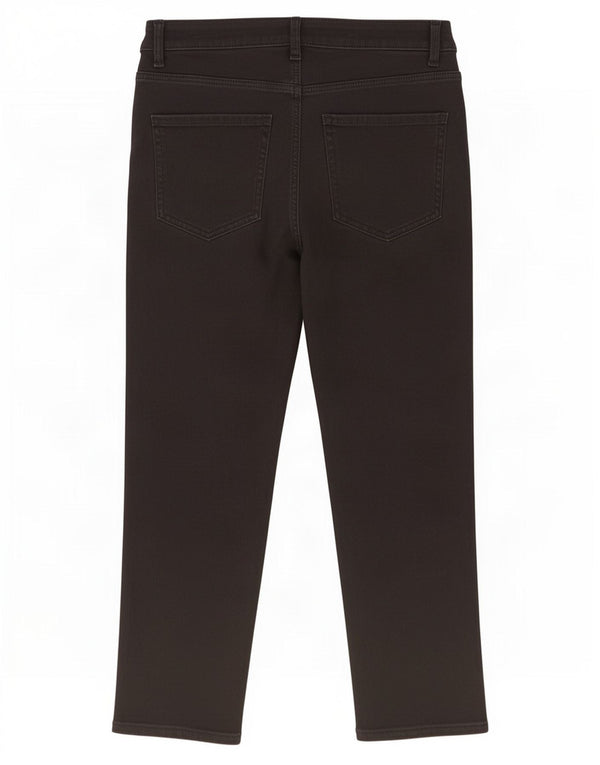 Calça jeans skinny feminina Marks & Spencer UK 12 médio W30 L21 algodão preto