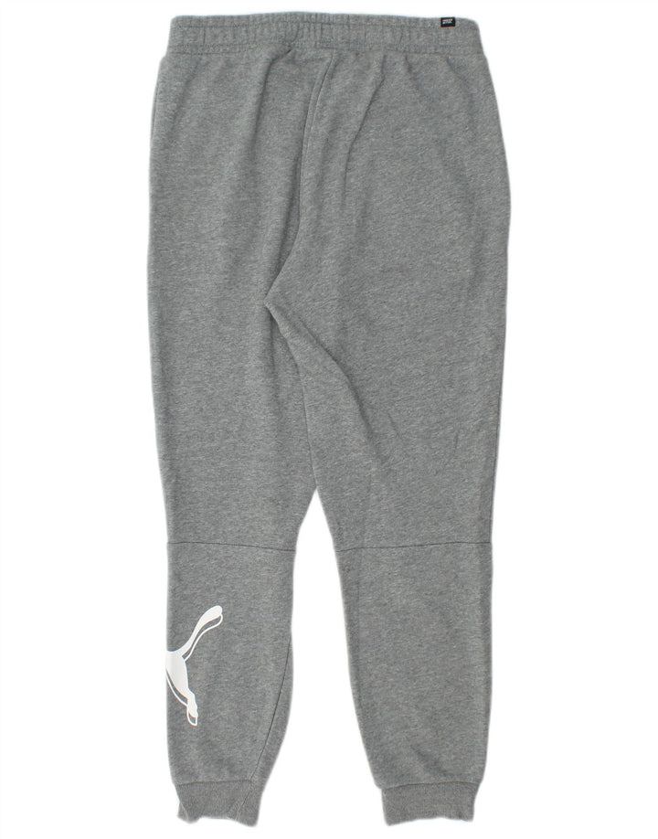 Calça esportiva feminina Puma Graphic Joggers UK 14 cinza médio manchado