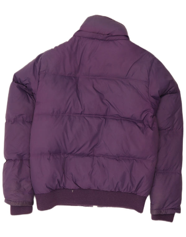 Scotch & Soda Womens Padded Jacket UK 14 Medium Purple Nylon
