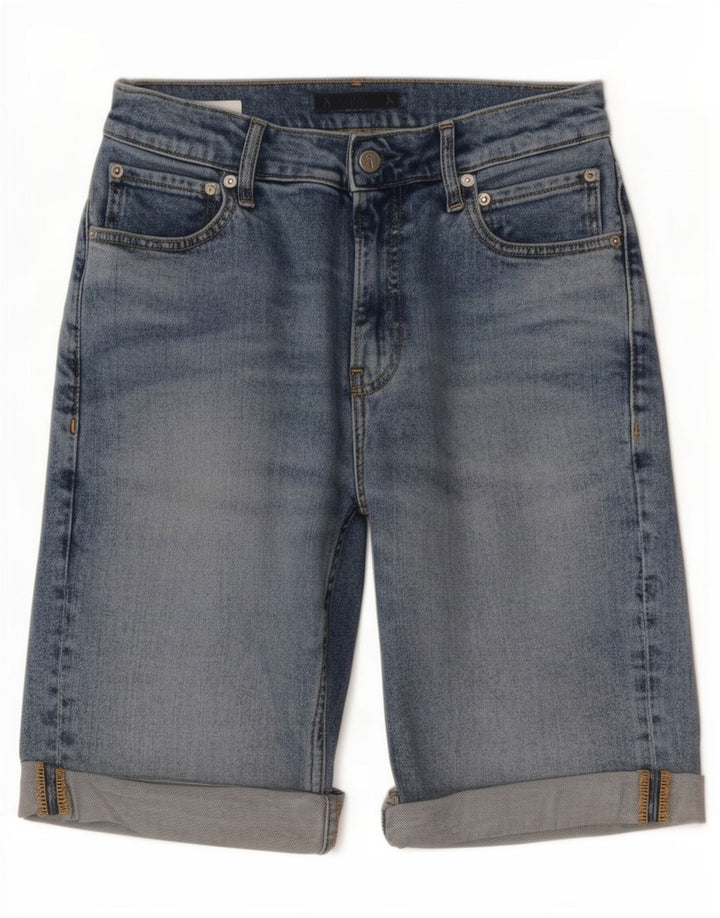Shorts jeans masculino Calvin Klein W28 pequeno azul algodão