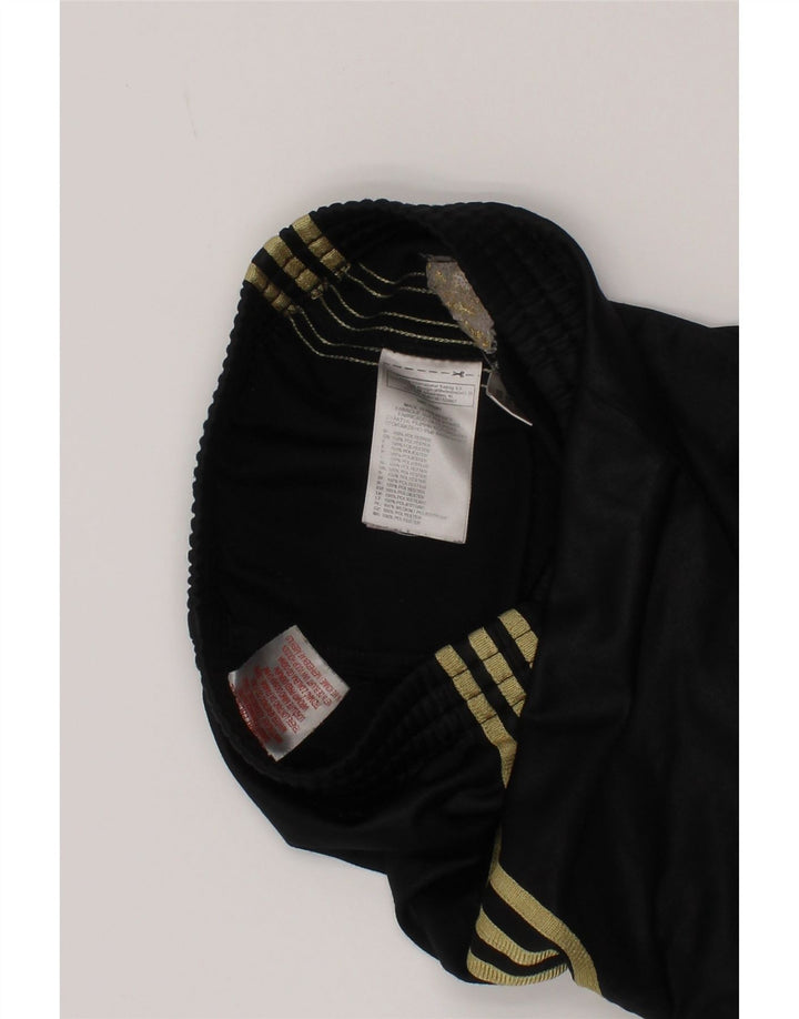 Calças de treino Adidas meninos 2-3 anos preto poliéster