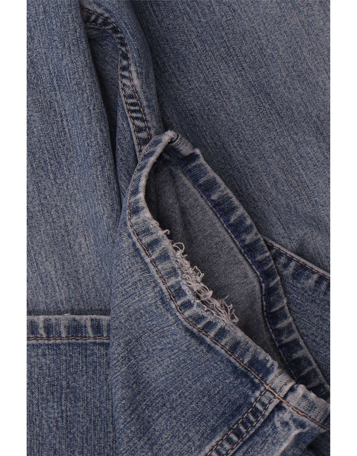Mustang feminino Tramper Slim Jeans W33 L32 algodão azul