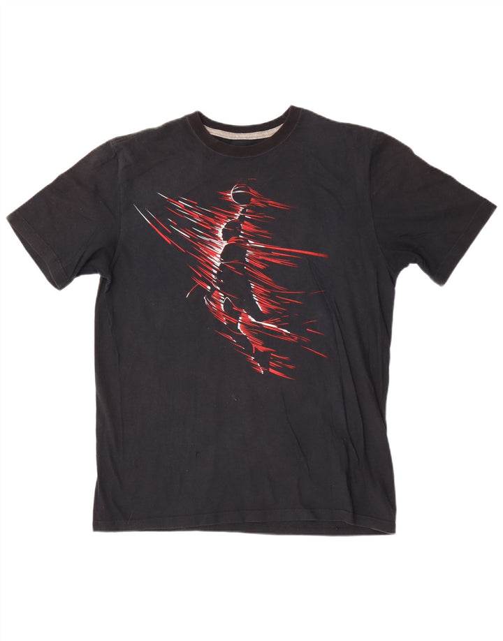 Camiseta Jordan Masculina Graphic Top Médio Preto