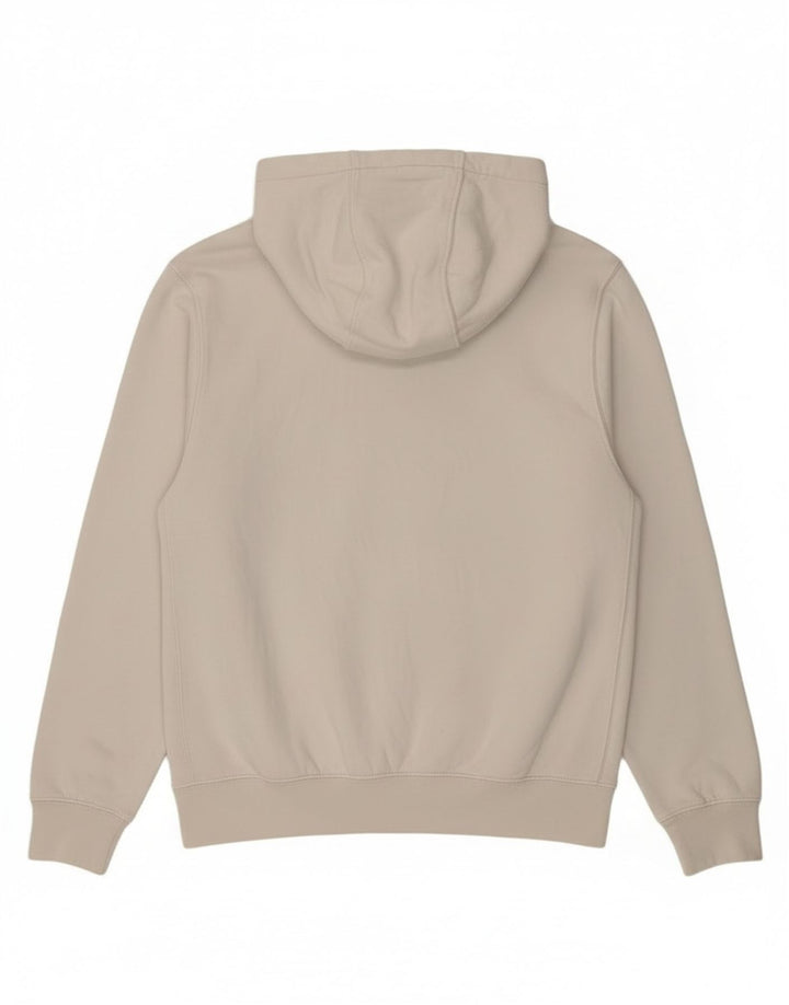Jumper com capuz gráfico masculino Nike pequeno algodão branco