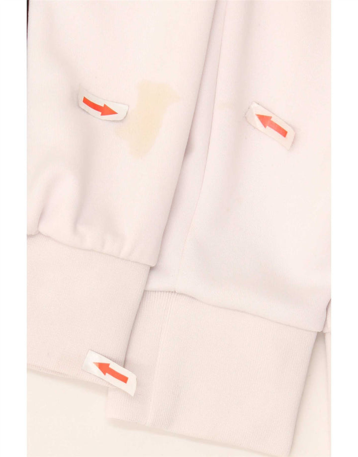 Fila Mens Graphic Tracksuit Top Jacket Médio Branco Colourblock Poliéster