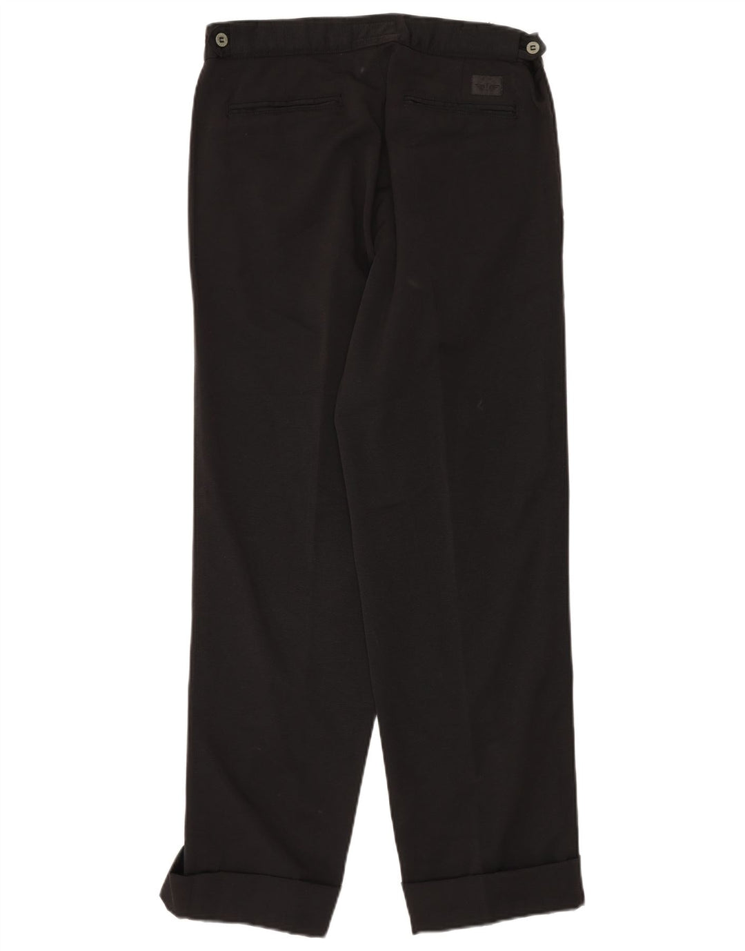 DOCKERS Calça masculina cáqui reta Chino W33 L30 algodão preto