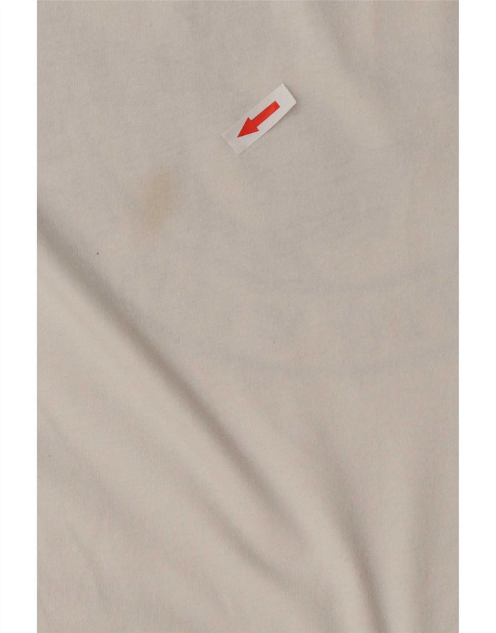 Camiseta gráfica masculina True Religion Top XL algodão branco