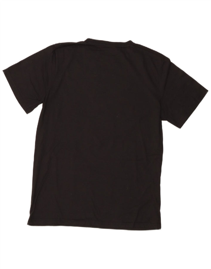 Ellesse Camiseta Masculina Top Médio Preto