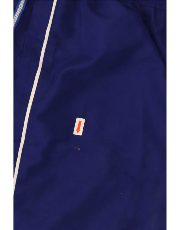 Shorts esportivos masculinos Adidas grandes poliéster azul marinho