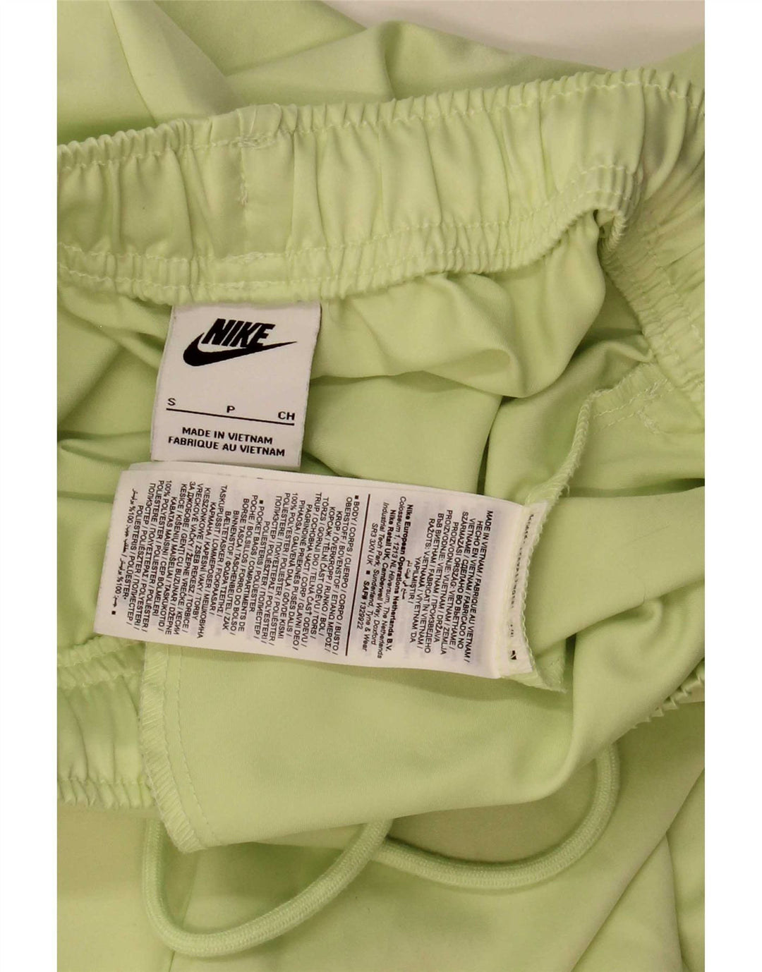 Calça esportiva feminina Puma Graphic Joggers UK 8 pequena verde poliéster