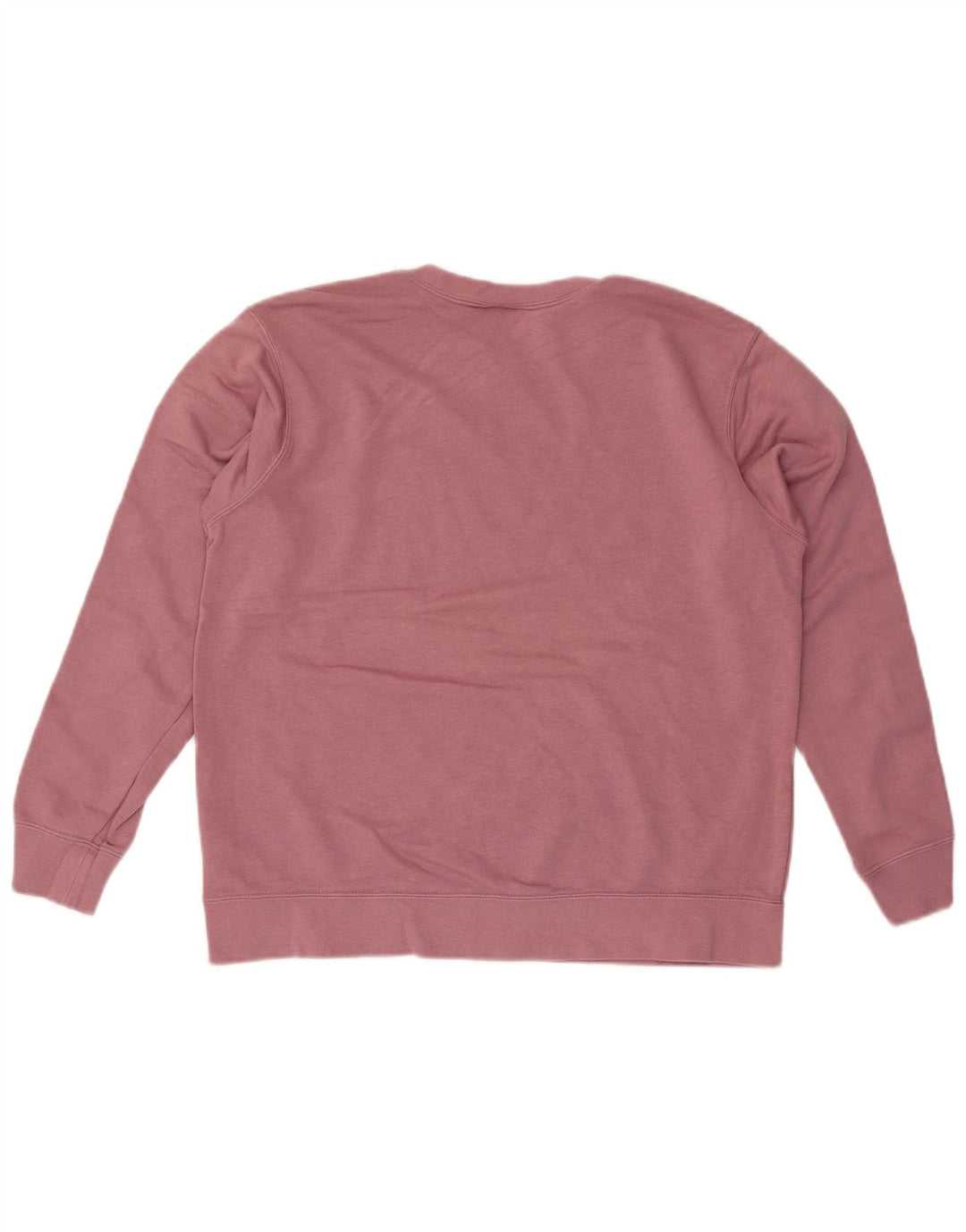 Moletom gráfico feminino Nike Jumper UK 14 médio rosa colorblock algodão