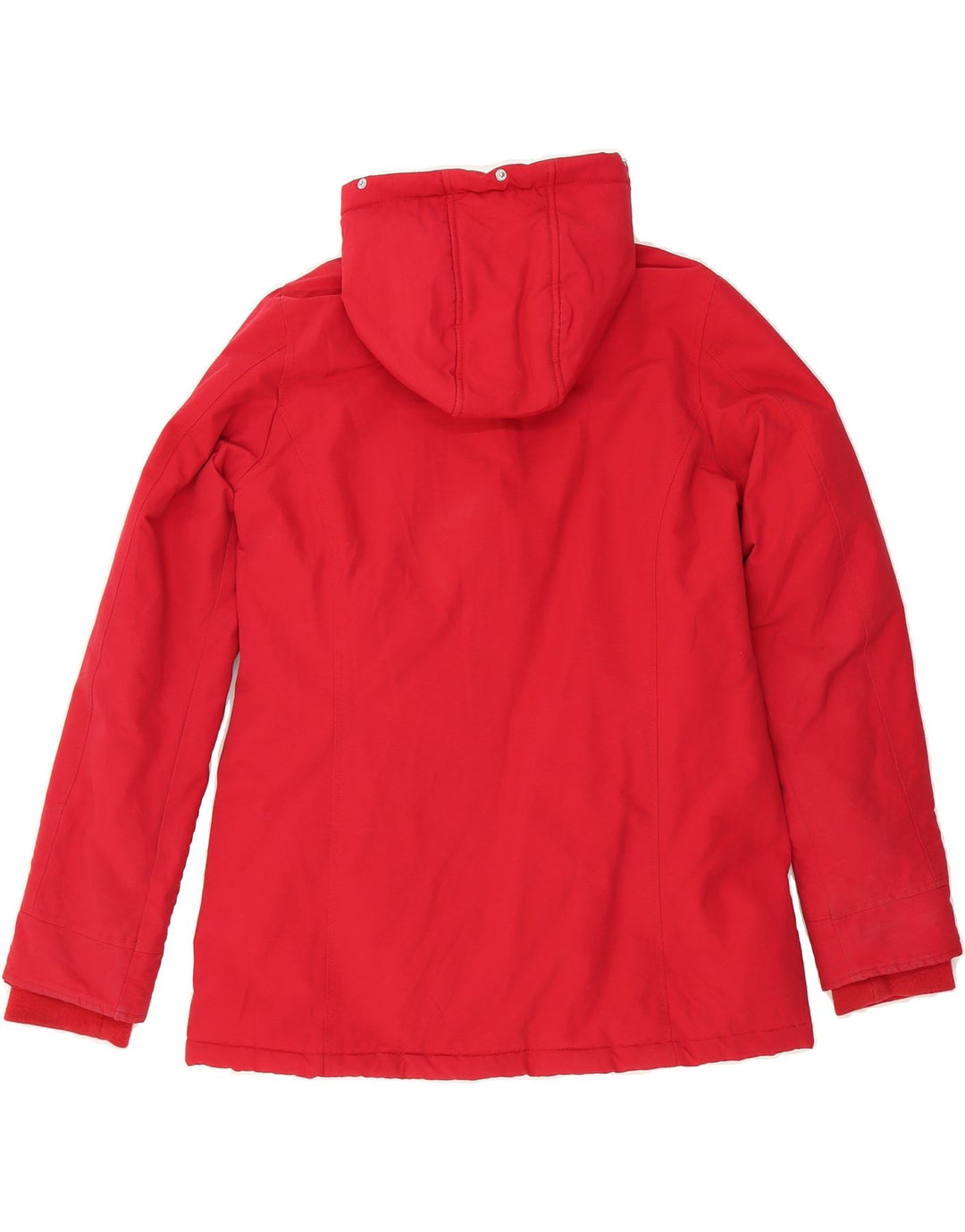 CHAMPION Girls Hooded Padded Jacket 13-14 Years XL  Red Cotton Vintage Champion and Second-Hand Champion from Messina Hembry 