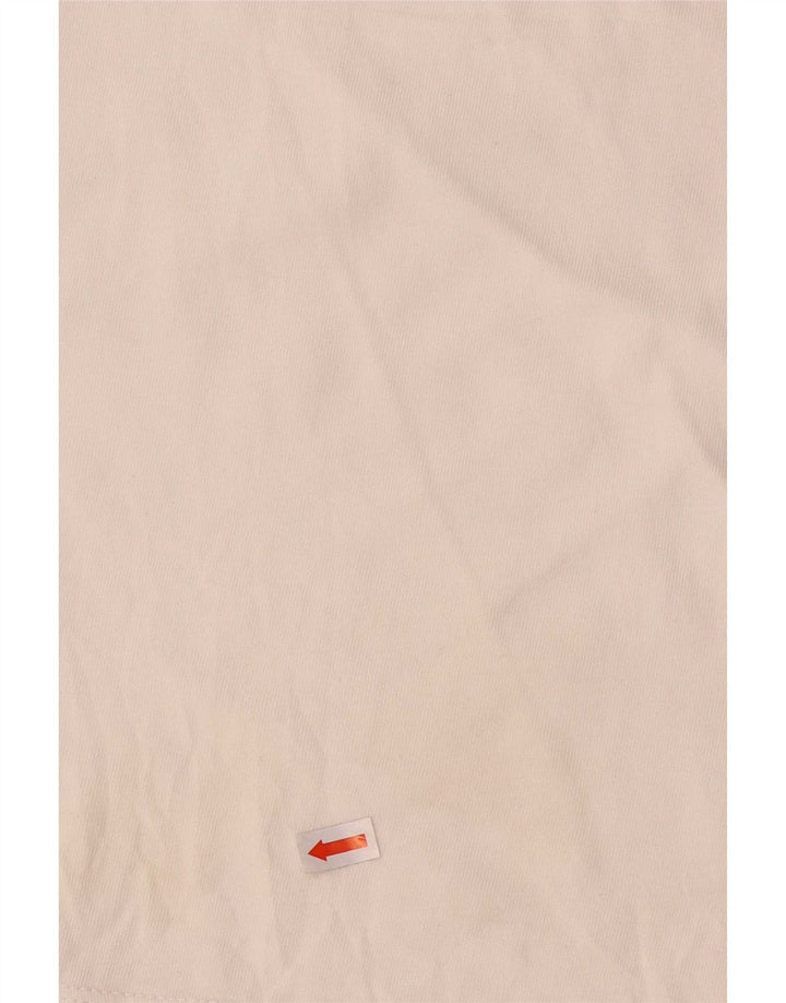 Nike Mens Camiseta Top Médio Algodão Branco