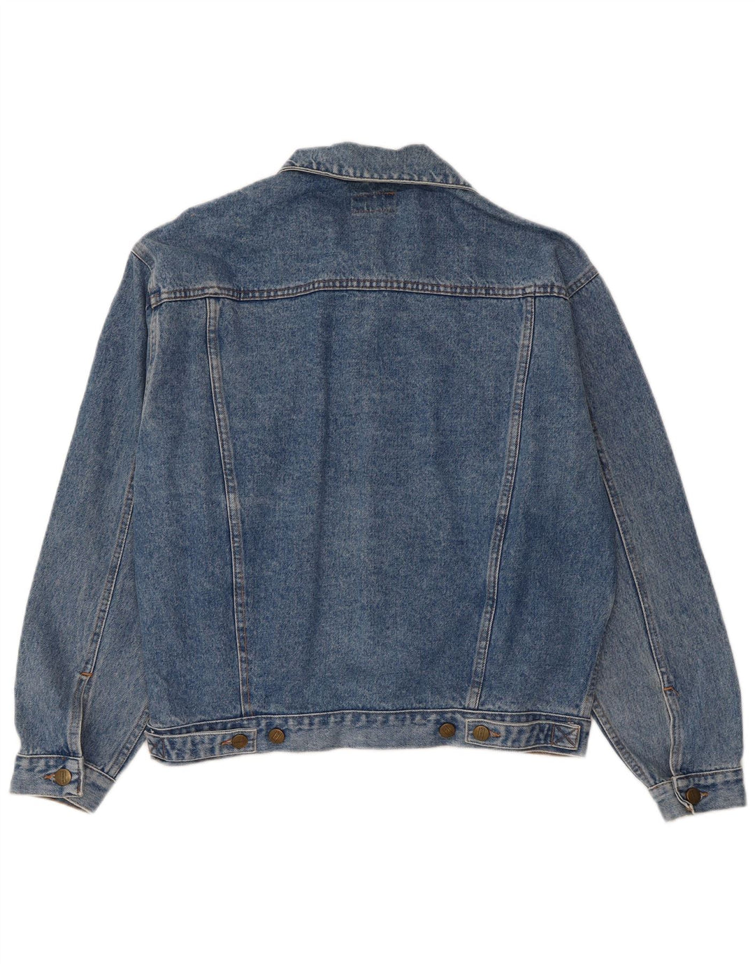 Jaqueta jeans masculina Stefanel UK 36 algodão azul pequeno
