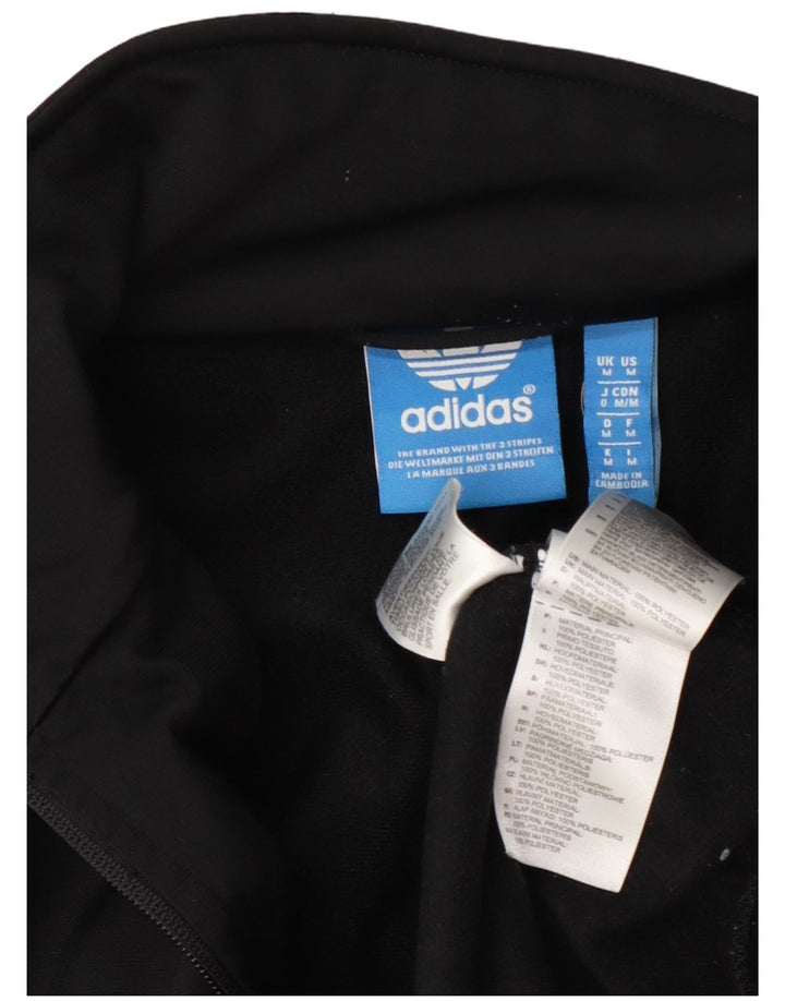 Jaqueta Adidas Mens Treino Top Médio Poliéster Preto