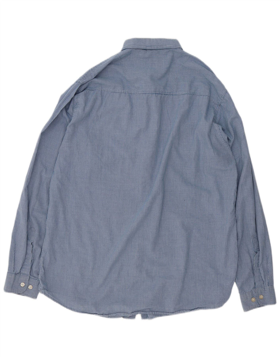 Camisa masculina Levi's XL azul algodão guingão