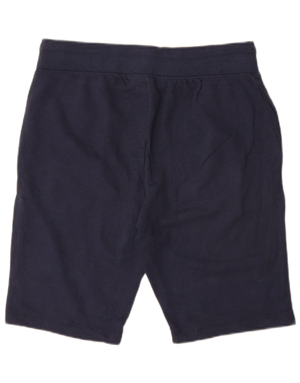 Lotto Mens Graphic Sport Shorts Grande Algodão Azul Marinho
