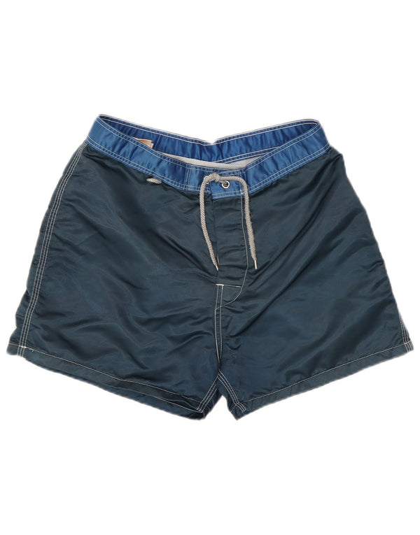 Sundek Meninos Calções de banho 11-12 anos Azul marinho Colourblock Nylon