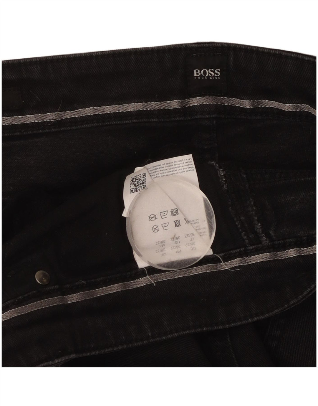Hugo Boss Masculino Jeans Slim W36 L32 Algodão Preto