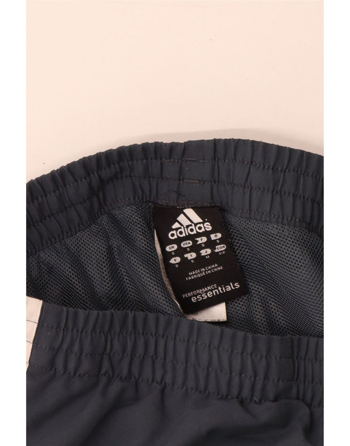 Adidas Mens Treino Calças Joggers Pequeno Poliéster Azul Marinho