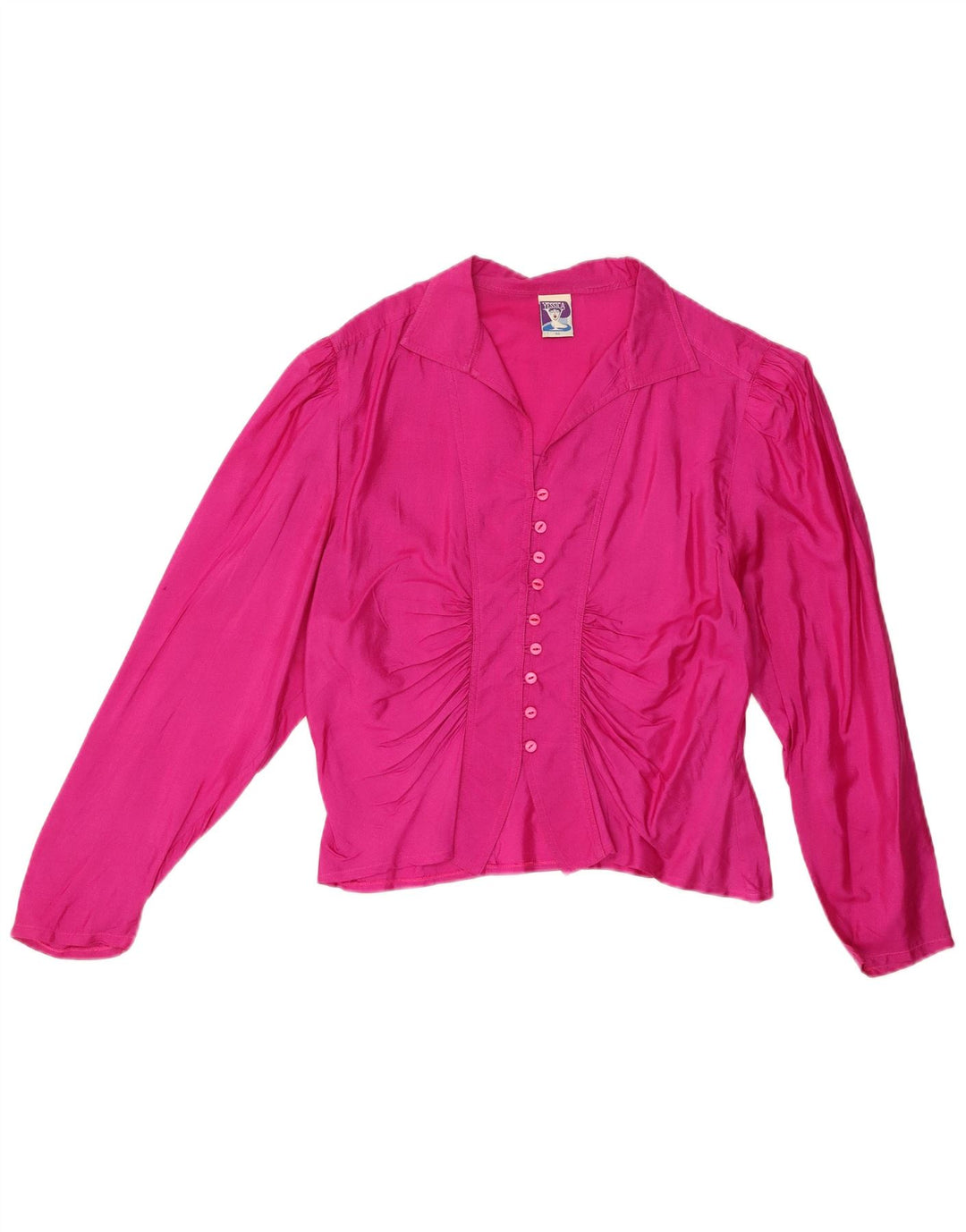 Blusa feminina YESSICA EU 42 grande seda rosa