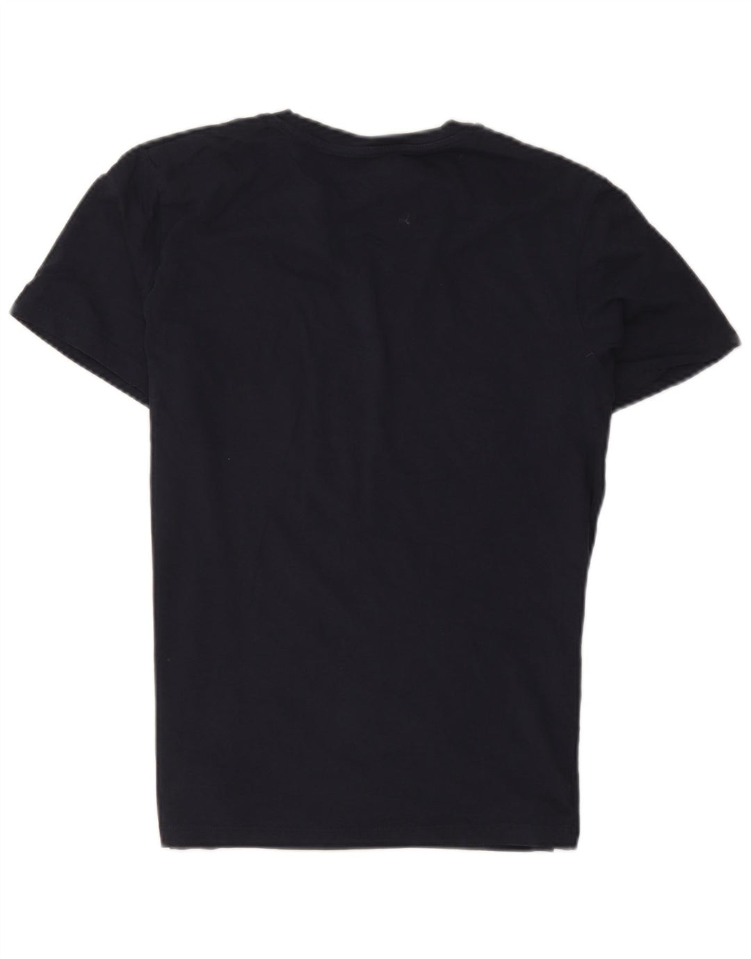 Camiseta gráfica masculina Jack & Jones grande azul marinho