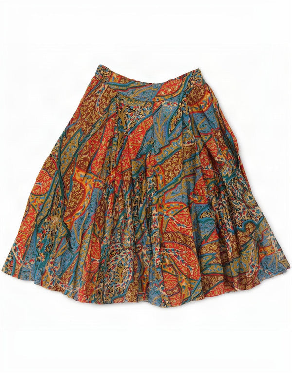 Saia plissada feminina i Blues IT 38 XS W22 Paisley multicolorido