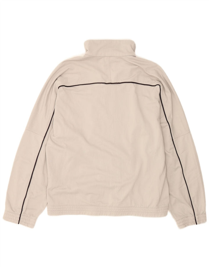 Diadora Mens Tracksuit Top Jacket UK 40 Poliéster Cinza Médio