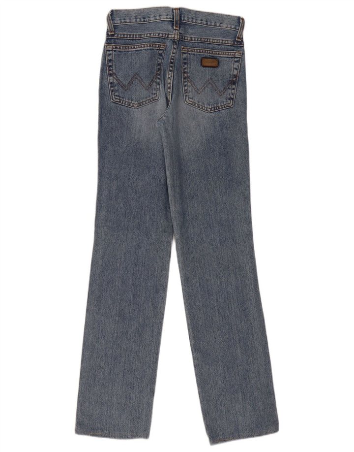 Wrangler feminino cintura alta jeans reto W26 L32 azul
