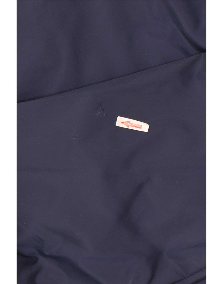 Jaqueta de chuva masculina Nike UK 38 médio azul marinho nylon